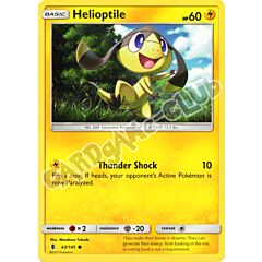 043 / 145 Helioptile comune normale (EN) -NEAR MINT-