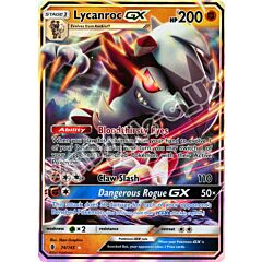 074 / 145 Lycanroc GX rara GX foil (EN) -NEAR MINT-