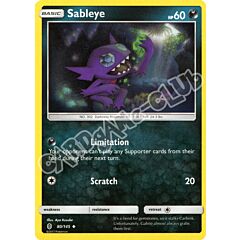080 / 145 Sableye non comune normale (EN) -NEAR MINT-