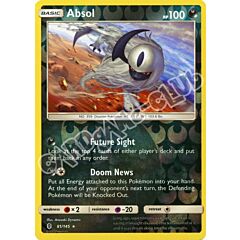 081 / 145 Absol rara foil reverse (EN) -NEAR MINT-