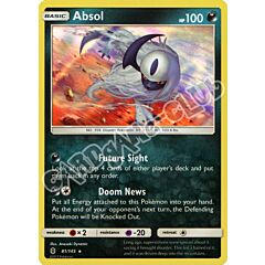 081 / 145 Absol rara foil (EN) -NEAR MINT-