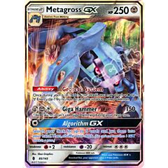 085 / 145 Metagross GX rara GX foil (EN) -NEAR MINT-