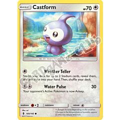 105 / 145 Castform comune normale (EN) -NEAR MINT-
