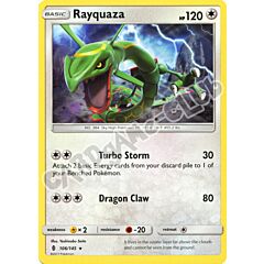 106 / 145 Rayquaza rara normale (EN) -NEAR MINT-