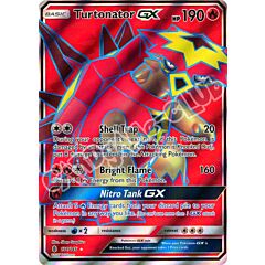 131 / 145 Turtonator GX rara segreta foil (EN) -NEAR MINT-