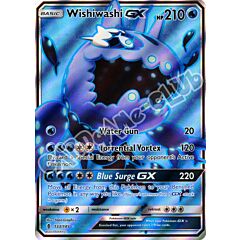133 / 145 Wishiwashi GX rara segreta foil (EN) -NEAR MINT-