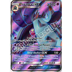 136 / 145 Toxapex GX rara segreta foil (EN) -NEAR MINT-