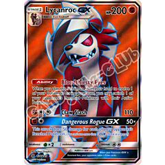 138 / 145 Lycanroc GX rara segreta foil (EN) -NEAR MINT-