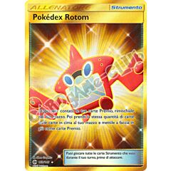 159 / 149 Pokedex Rotom rara segreta foil (IT) -NEAR MINT-