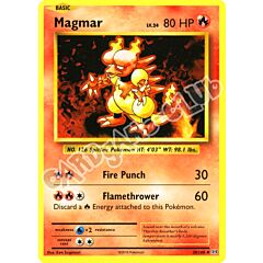 020 / 108 Magmar non comune normale (EN) -NEAR MINT-