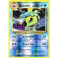 034 / 108 Gyarados rara foil reverse (EN) -NEAR MINT-