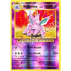 044 / 108 Nidorino non comune foil reverse (EN) -NEAR MINT-