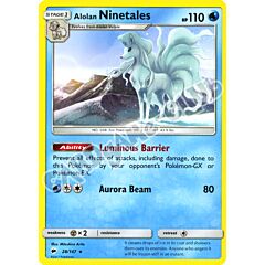 028 / 147 Alolan Ninetales rara normale (EN) -NEAR MINT-