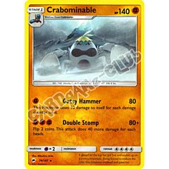074 / 147 Crabominable rara normale (EN) -NEAR MINT-