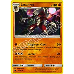 075 / 147 Lycanroc rara foil (EN) -NEAR MINT-