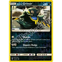 083 / 147 Alolan Grimer comune foil reverse (EN) -NEAR MINT-