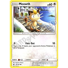 101 / 147 Meowth comune normale (EN) -NEAR MINT-