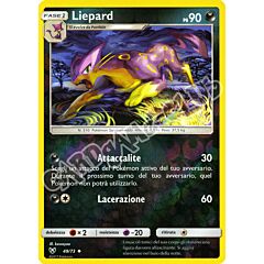 49 / 73 Liepard non comune foil reverse (IT) -NEAR MINT-