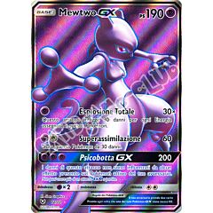 72 / 73 Mewtwo GX ultra rara foil (IT) -NEAR MINT-