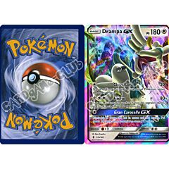 115 / 145 Drampa GX rara GX foil (stampa decentrata) (IT) -NEAR MINT-