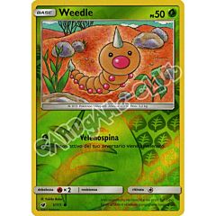 001 / 111 Weedle comune foil reverse (IT) -NEAR MINT-
