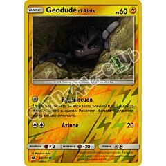 032 / 111 Geodude di Alola comune foil reverse (IT) -NEAR MINT-