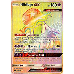 114 / 111 Nihilego GX rara segreta foil (IT) -NEAR MINT-