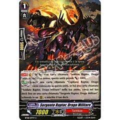 BT08-IT077 Sergente Raptor, Drago Militare comune normale (IT) -NEAR MINT-