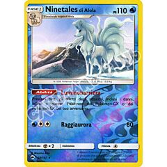 028 / 147 Ninetales di Alola rara foil reverse (IT) -NEAR MINT-