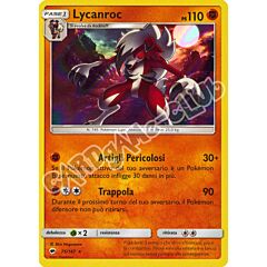 075 / 147 Lycanroc rara foil (IT) -NEAR MINT-