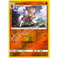 076 / 147 Lycanroc rara foil reverse (IT) -NEAR MINT-