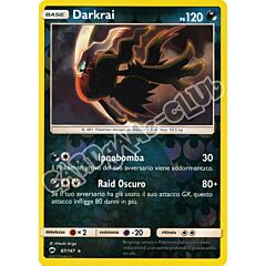 087 / 147 Darkrai rara foil reverse (IT) -NEAR MINT-