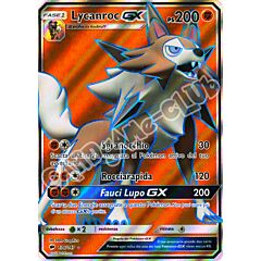 136 / 147 Lycanroc GX ultra rara foil (IT) -NEAR MINT-
