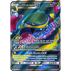 138 / 147 Muk di Alola GX ultra rara foil (IT) -NEAR MINT-