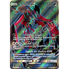 124 / 131 Yveltal GX ultra rara foil (IT) -NEAR MINT-