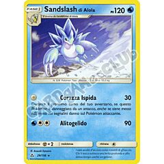 029 / 156 Sandslash di Alola rara normale (IT) -NEAR MINT-