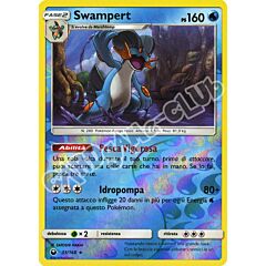 035 / 168 Swampert rara foil reverse (IT) -NEAR MINT-