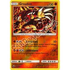 081 / 168 Groudon rara foil reverse (IT) -NEAR MINT-
