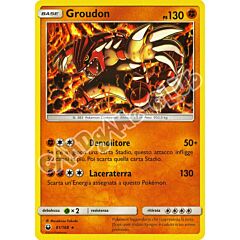 081 / 168 Groudon rara foil (IT) -NEAR MINT-