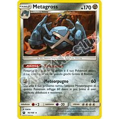 095 / 168 Metagross rara foil (IT) -NEAR MINT-