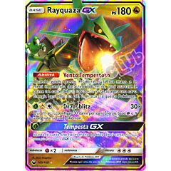 109 / 168 Rayquaza GX rara GX foil (IT) -NEAR MINT-