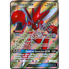158 / 168 Scizor GX ultra rara foil (IT) -NEAR MINT-