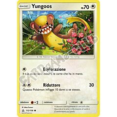112 / 156 Yungoos comune normale (IT) -NEAR MINT-