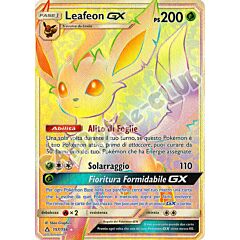 157 / 156 Leafeon GX rara segreta foil (IT) -NEAR MINT-