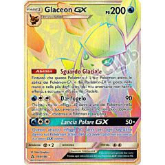 159 / 156 Glaceon GX rara segreta foil (IT) -NEAR MINT-