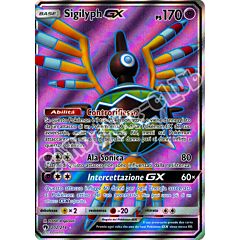 202 / 214 Sigilyph GX ultra rara foil (IT) -NEAR MINT-