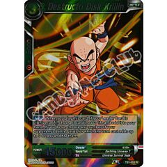 BT1-053 Destructo Disk Krillin rara foil (EN) -NEAR MINT-