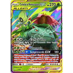 001 / 181 Celebi e Venusaur GX rara GX foil (IT) -NEAR MINT-