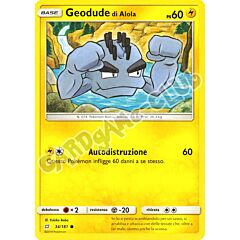 034 / 181 Geodude di Alola comune normale (IT) -NEAR MINT-