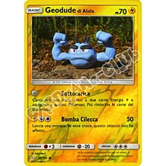 035 / 181 Geodude di Alola comune foil reverse (IT) -NEAR MINT-